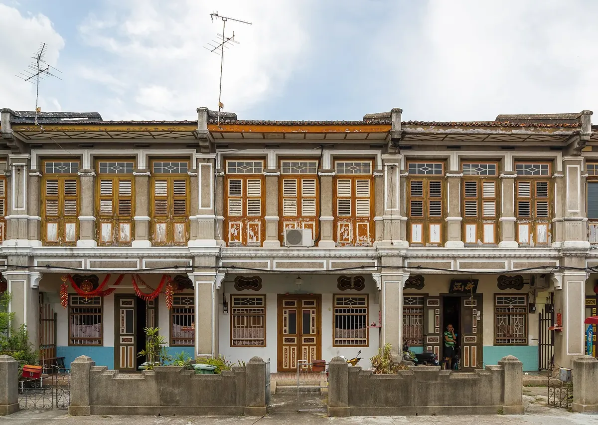 Heritage shophouse in George Town, Penang